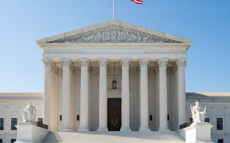 U.S. Supreme Court building where birthright citizenship executive order is being challenged